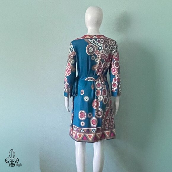 💐Julie Brown Wrap Dress💐 - Picture 6 of 11